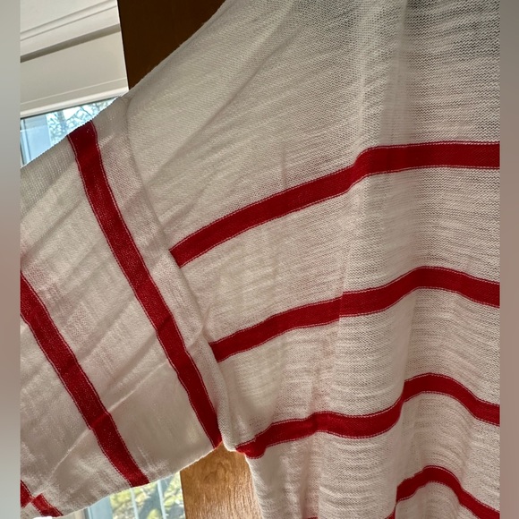 Loft, striped lace up side, sweater, size XL, NWT - Picture 4 of 6